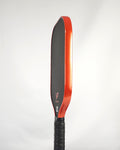 Vatic Pro pickleball paddle with orange metallic edge tape