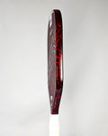 Selkirk pickleball paddle with red forged carbon edge tape