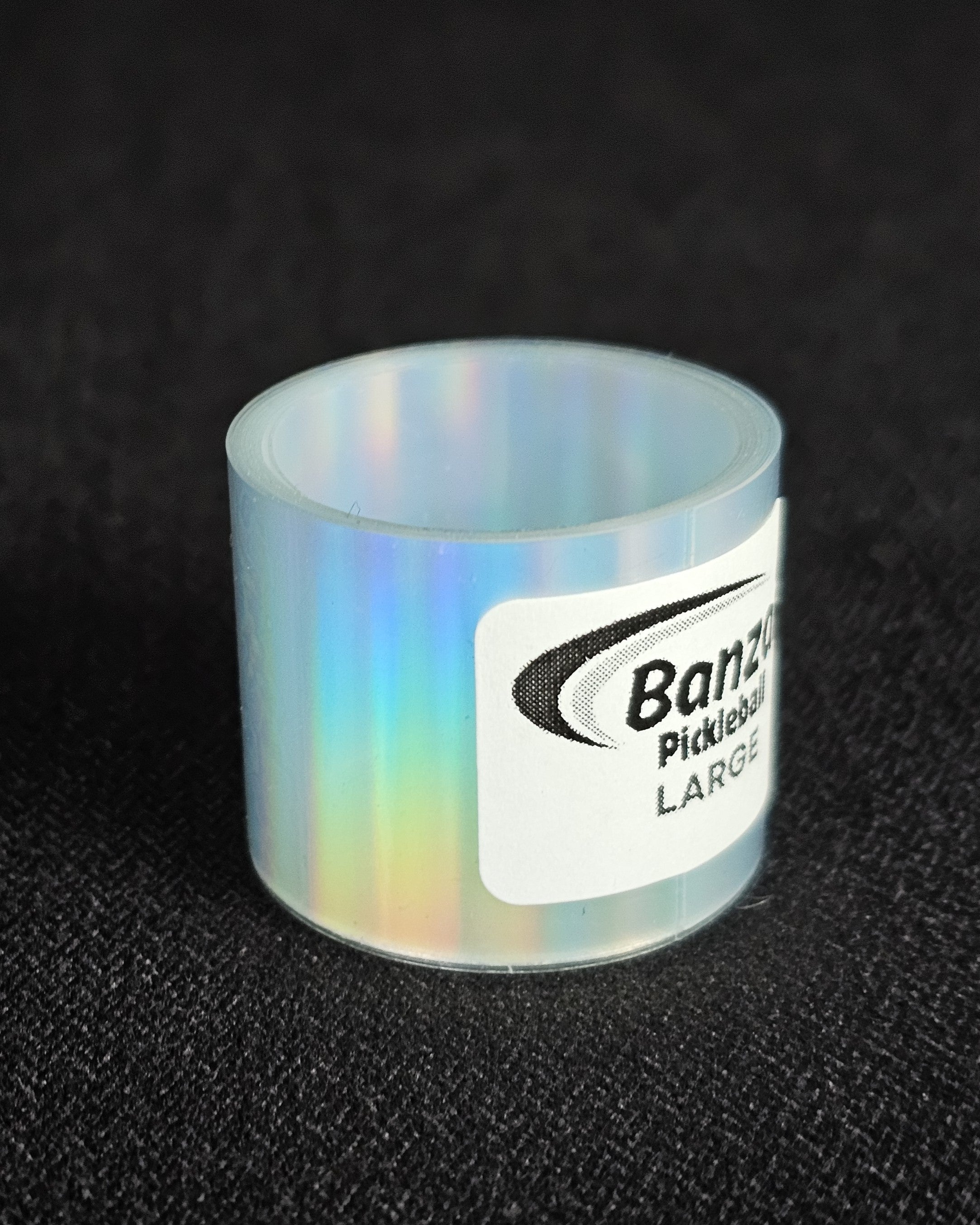 Roll of clear hologram edge tape