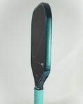 RPM Jade pickleball paddle showing a teal jade metallic edge tape
